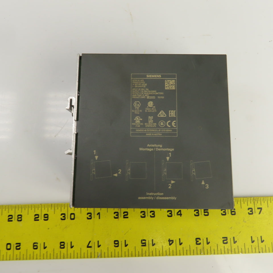 Siemens 6EP1931-2EC42 Sitop DC UPS Power Supply 24VDC Input Output