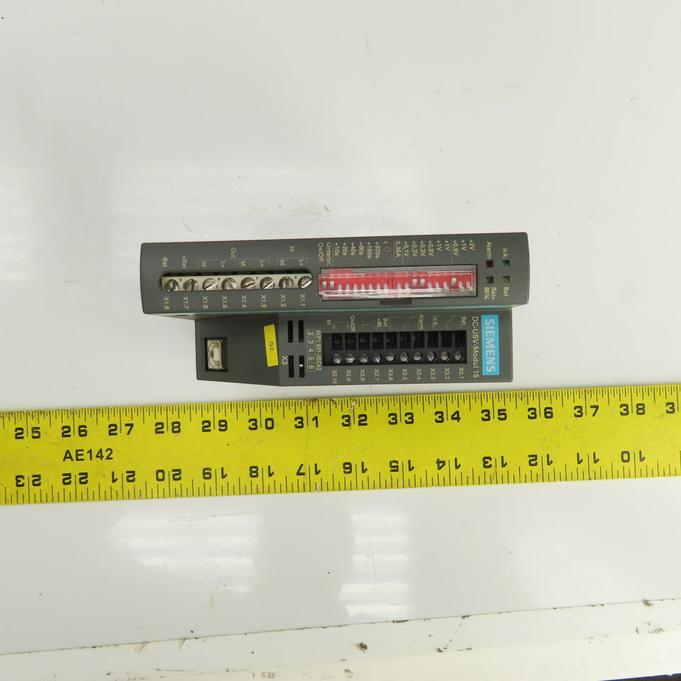 Siemens 6EP1931-2EC42 Sitop DC UPS Power Supply 24VDC Input Output