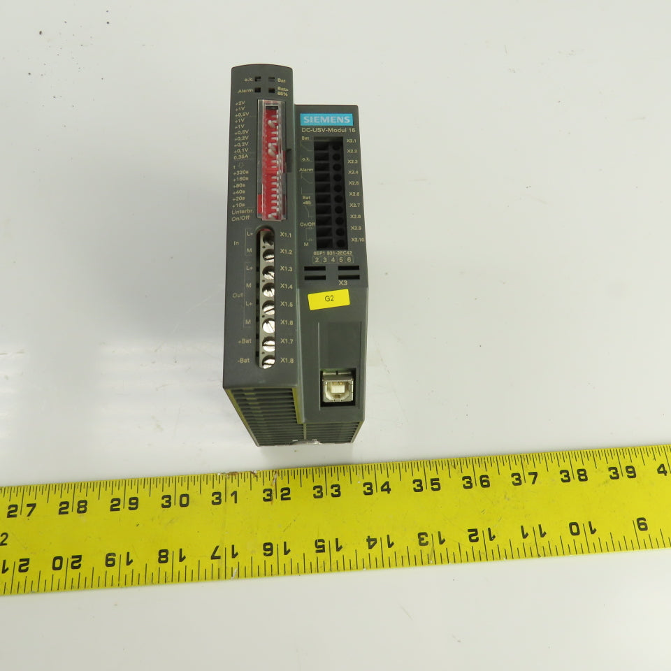 Siemens 6EP1931-2EC42 Sitop DC UPS Power Supply 24VDC Input Output