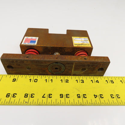 Unipunch 1.500" Square Tube Hole Punch Stripping Unit Press Brake