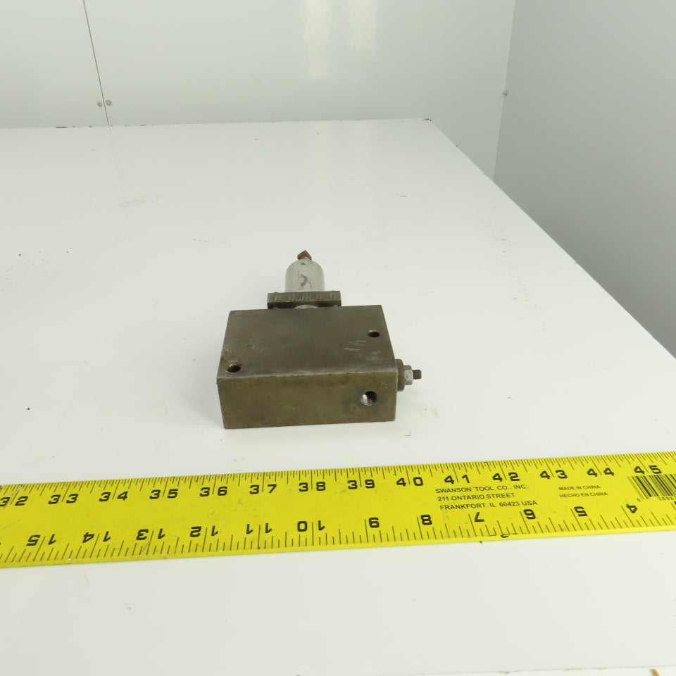 SPX 9608 Pressure Reducing Valve 10,000 Max Oper. Press. 5000PSI Max Regulating