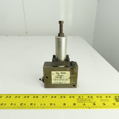 SPX 9608 Pressure Reducing Valve 10,000 Max Oper. Press. 5000PSI Max Regulating
