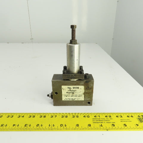 SPX 9608 Pressure Reducing Valve 10,000 Max Oper. Press. 5000PSI Max Regulating