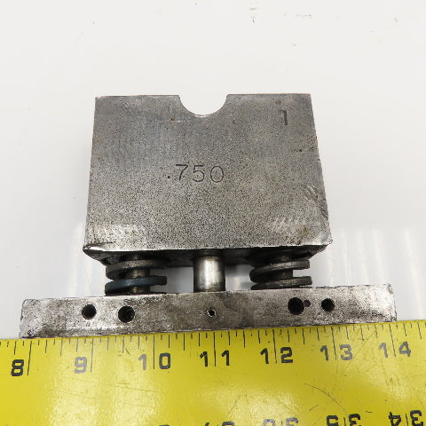 .750" Round Stock Hollow Bar Punch Stripping Unit Press Brake Unipunch Style