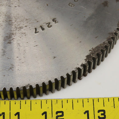 Spur Gear 163mm OD x 15mm Wide 130T 20° PA Tooth 25mm Bore