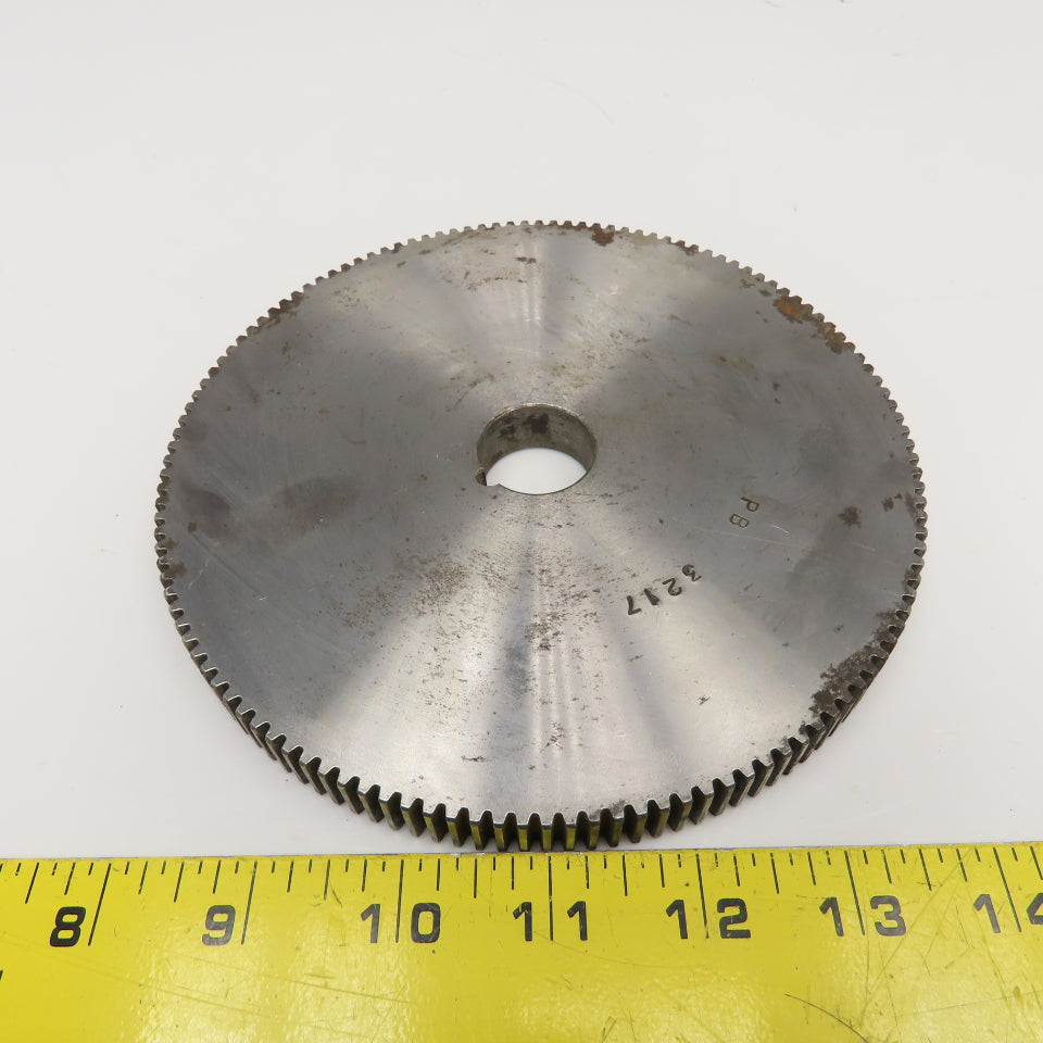 Spur Gear 163mm OD x 15mm Wide 130T 20° PA Tooth 25mm Bore