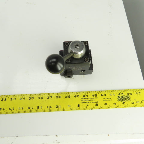 Power Team 9503 Manual Control Valve 3/4 Way 2 Position 5000PSI 1/4" NPT