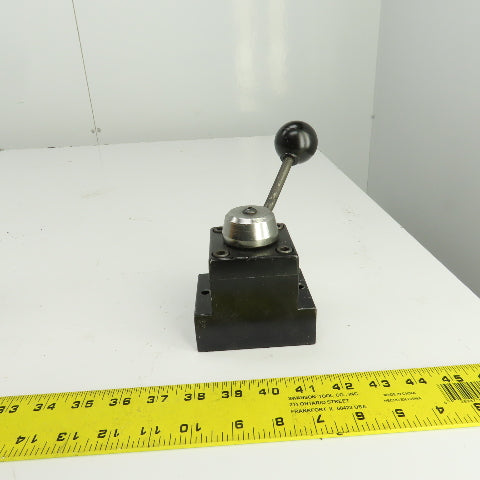 Power Team 9503 Manual Control Valve 3/4 Way 2 Position 5000PSI 1/4" NPT