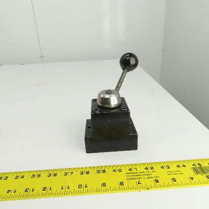 Power Team 9503 Manual Control Valve 3/4 Way 2 Position 5000PSI 1/4" NPT
