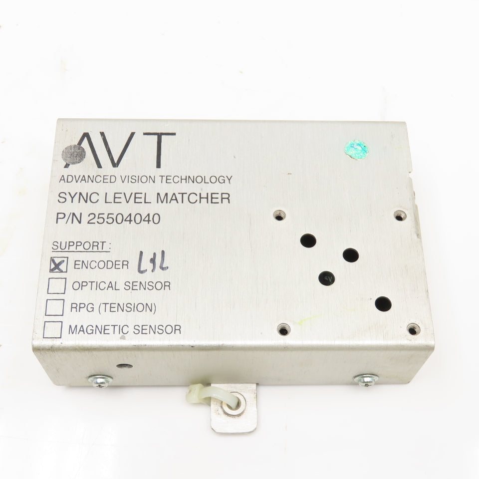 Advanced Vision Technology 25504040 Sync Level Matcher Rev: 1.04