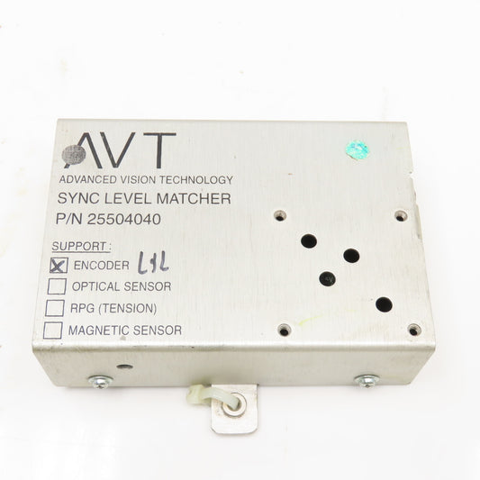 Advanced Vision Technology 25504040 Sync Level Matcher Rev: 1.04