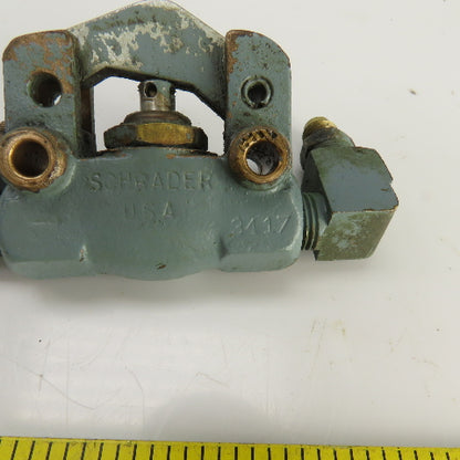 Schrader Bellows 3417 3-Way Pneumatic Control Valve 1/4" NPT
