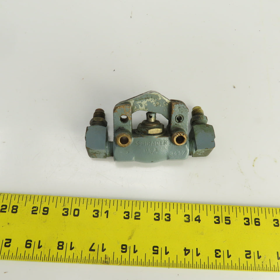 Schrader Bellows 3417 3-Way Pneumatic Control Valve 1/4" NPT