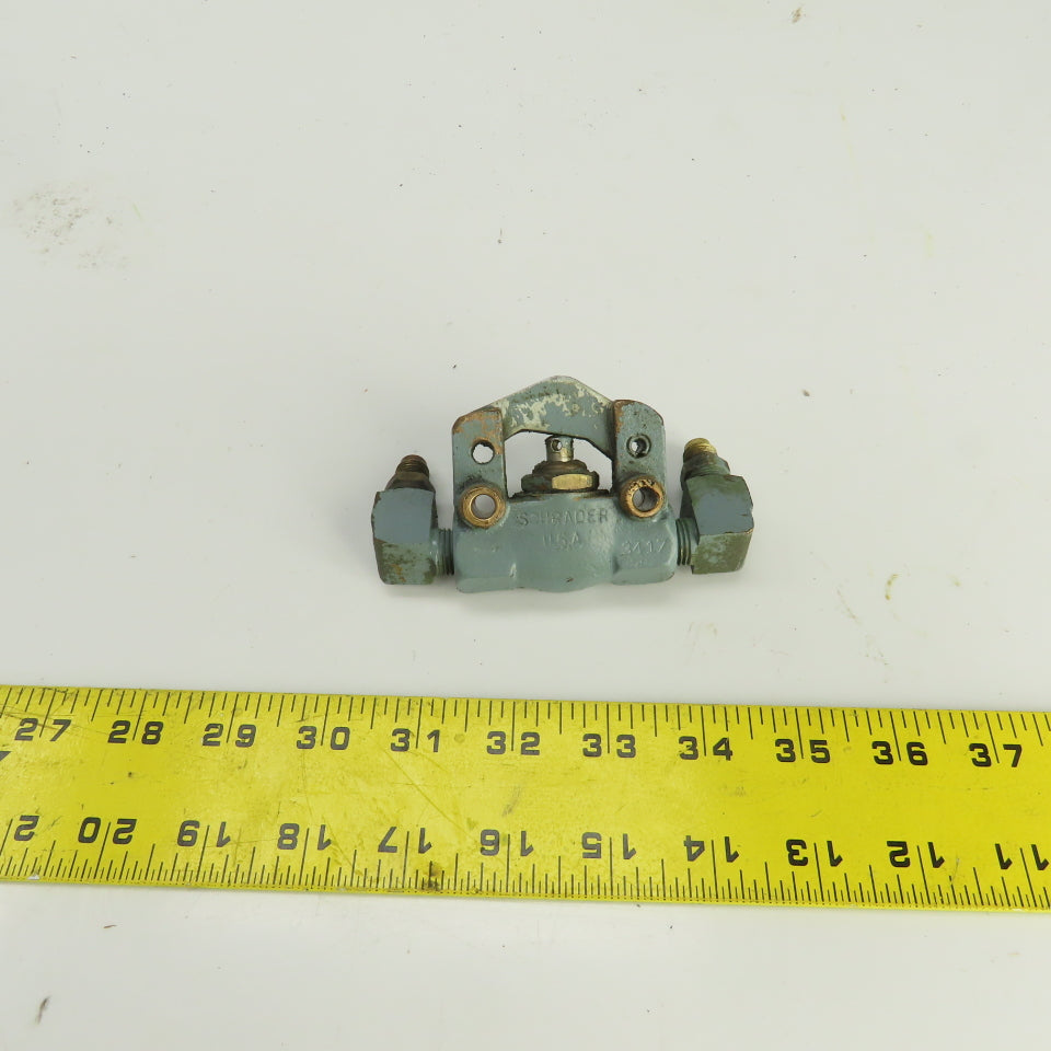 Schrader Bellows 3417 3-Way Pneumatic Control Valve 1/4" NPT