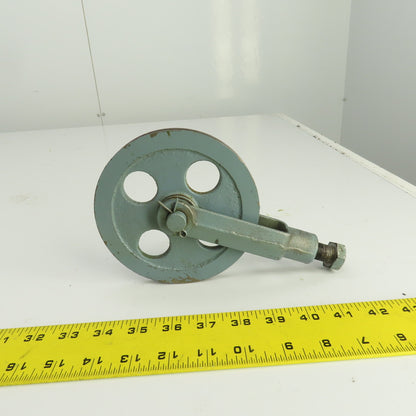 Lipe Rollway 7/32" Wire Rope Pulley Cable Block W/Adjustable Tensioner 5-1/2" OD