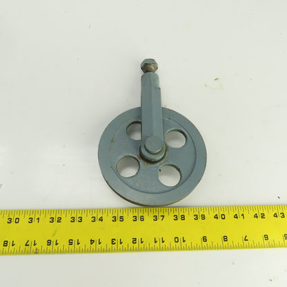Lipe Rollway 7/32" Wire Rope Pulley Cable Block W/Adjustable Tensioner 5-1/2" OD