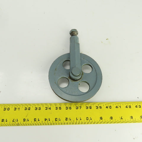 Lipe Rollway 7/32" Wire Rope Pulley Cable Block W/Adjustable Tensioner 5-1/2" OD