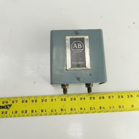 Allen Bradley 836-A1 Ser A Dual Pressure Control Switch Assembly 160PSI 600V
