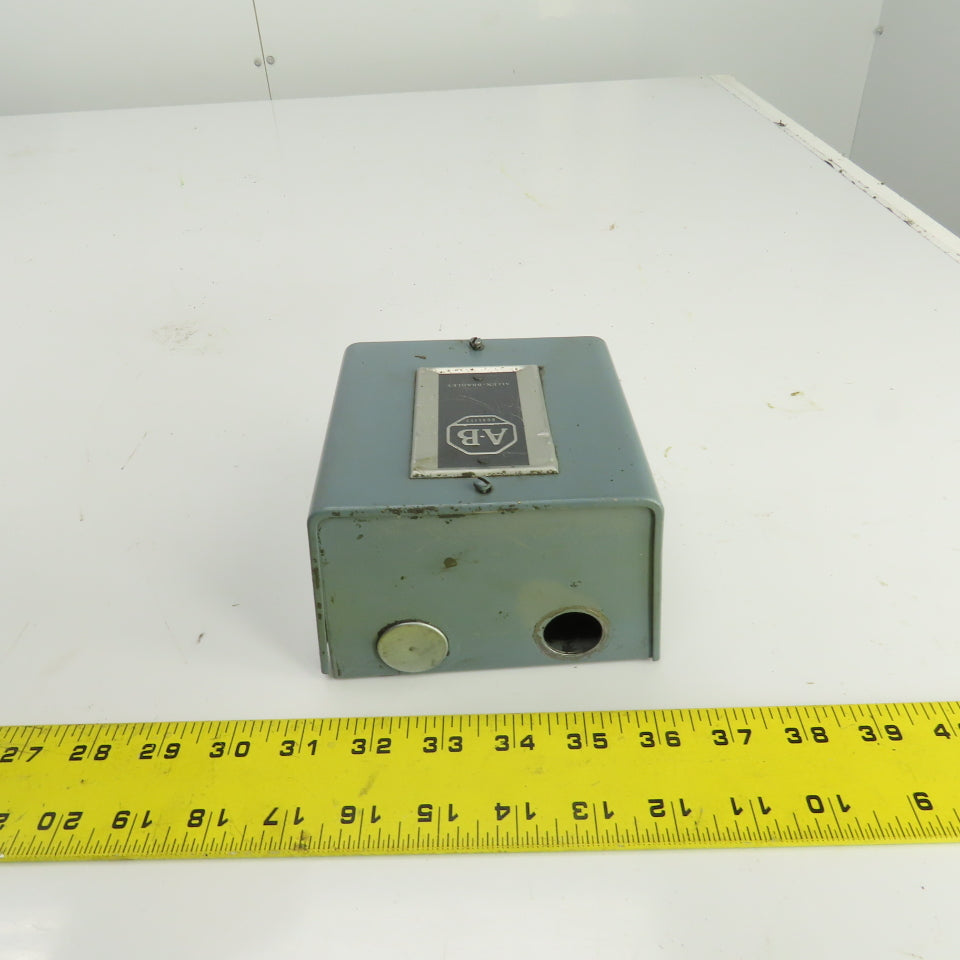 Allen Bradley 836-A1 Ser A Dual Pressure Control Switch Assembly 160PSI 600V