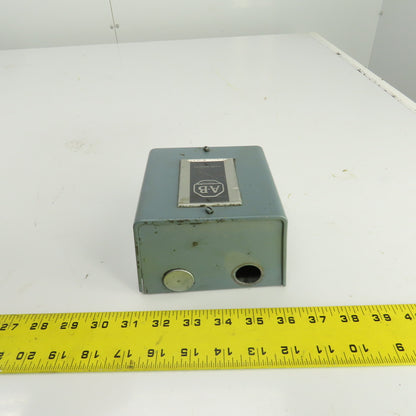 Allen Bradley 836-A1 Ser A Dual Pressure Control Switch Assembly 160PSI 600V