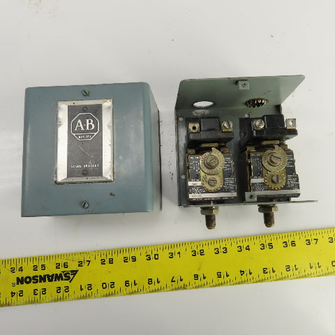 Allen Bradley 836-A1 Ser A Dual Pressure Control Switch Assembly 160PSI 600V