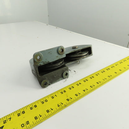 Lipe Rollway 7/32" Double Pulley Single Sheave Wire Rope Pulley Cable Guide