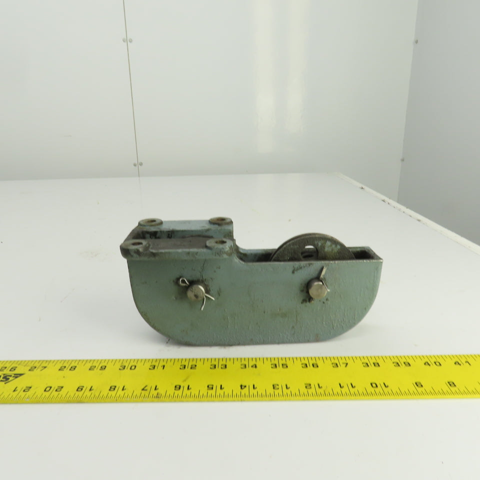 Lipe Rollway 7/32" Double Pulley Single Sheave Wire Rope Pulley Cable Guide