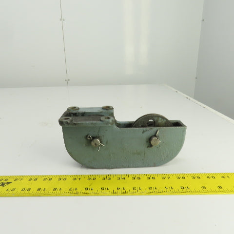 Lipe Rollway 7/32" Double Pulley Single Sheave Wire Rope Pulley Cable Guide