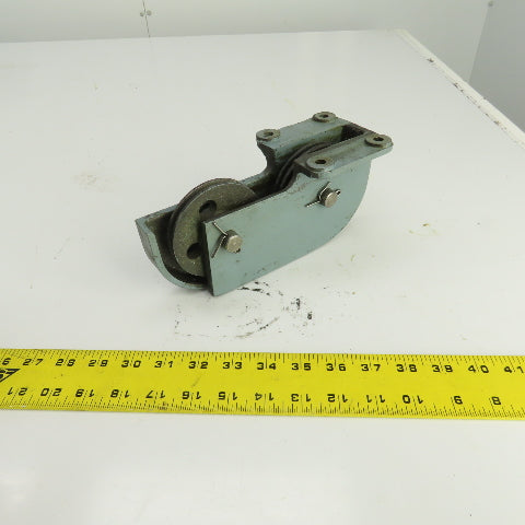 Lipe Rollway 7/32" Double Pulley Single Sheave Wire Rope Pulley Cable Guide