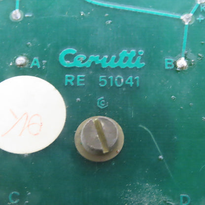 Cerutti RE 51041 Regulator Circuit Board / Card