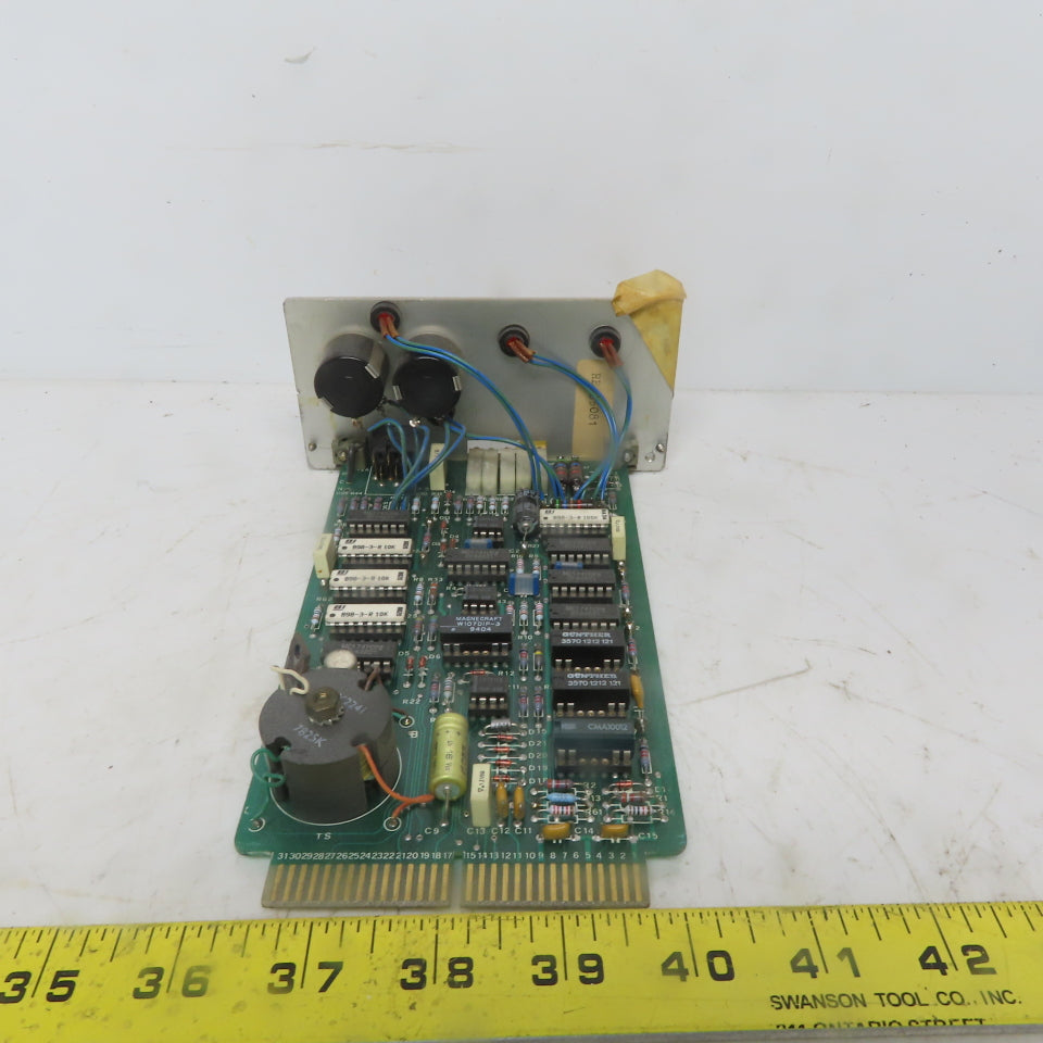 Cerutti RE 51038 Regulator Circuit Board / Card Parts or Repair No Return
