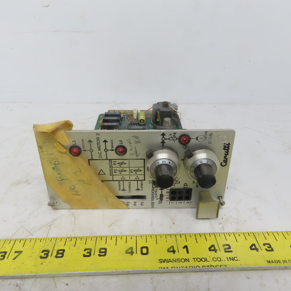 Cerutti RE 51038 Regulator Circuit Board / Card Parts or Repair No Return