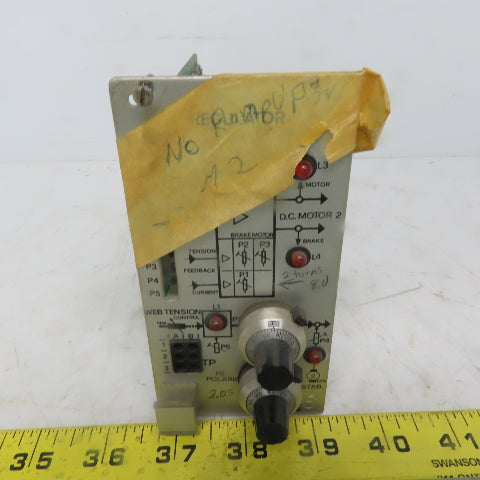 Cerutti RE 51038 Regulator Circuit Board / Card Parts or Repair No Return