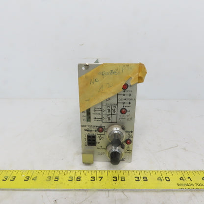 Cerutti RE 51038 Regulator Circuit Board / Card Parts or Repair No Return