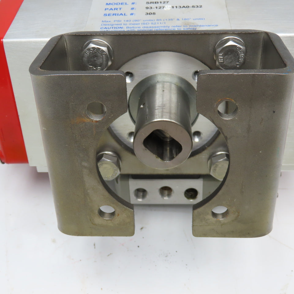 Automator SRB127 Pneumatic Valve Actuator 140 PSI 120V Coil