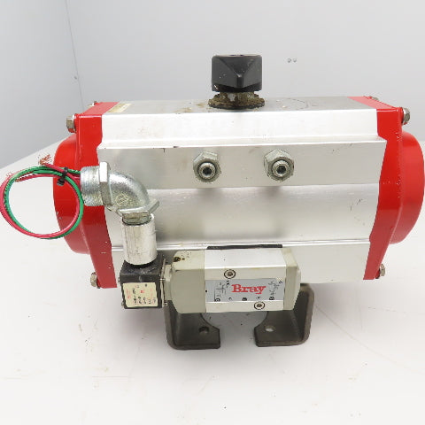 Automator SRB127 Pneumatic Valve Actuator 140 PSI 120V Coil