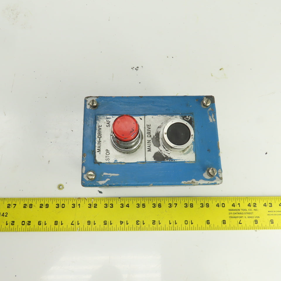 2-Button Remote Pendant Control Station 600V W/2 Momentary Contact Switches
