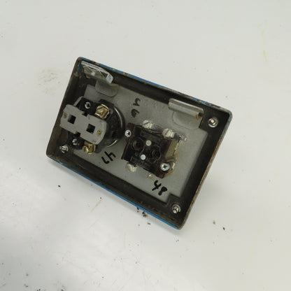 2-Button Remote Pendant Control Station 600V W/2 Momentary Contact Switches