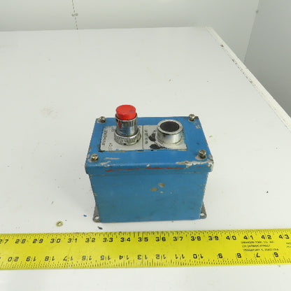 2-Button Remote Pendant Control Station 600V W/2 Momentary Contact Switches