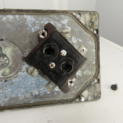 2-Button Pendant Control Station 600V Mushroom Head Momentary Contact Switches