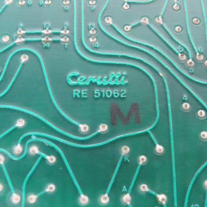 Cerutti RE51062 Controller Circuit Board / Card