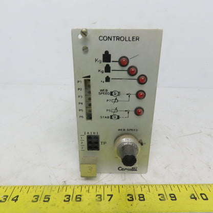 Cerutti RE51062 Controller Circuit Board / Card