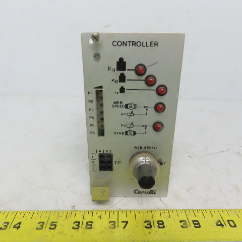 Cerutti RE51062 Controller Circuit Board / Card