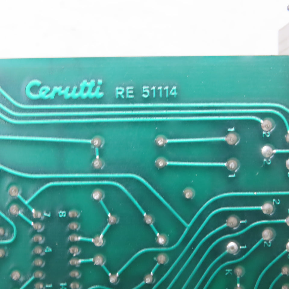 Cerutti RE51114 Signal Feedback Insulators Circuit Board / Card