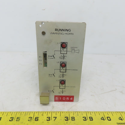 Cerutti RE51054 Running Warning Horn Circuit Board / Card