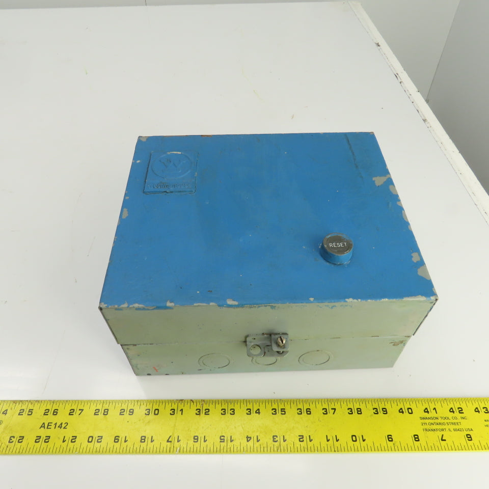 Westinghouse A210SACACD Size 00 Reversing Motor Starter 9A 2HP 120V Coil