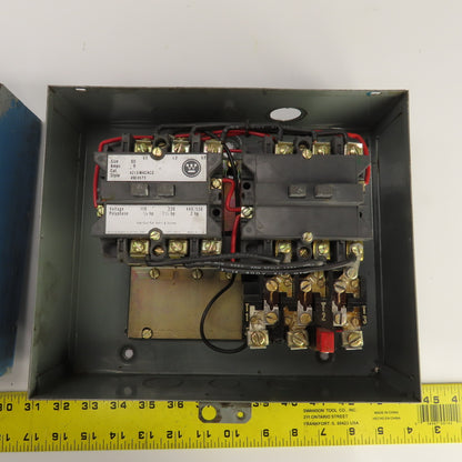 Westinghouse A210SACACD Size 00 Reversing Motor Starter 9A 2HP 120V Coil