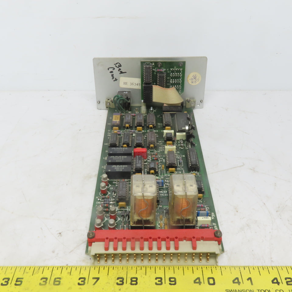 Cerutti RE52073/1 Roll Diameter Calculation Circuit Board / Card