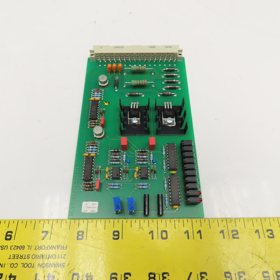 Bystronic HVCRRS 2 E0857-5-A PC Board Bystar 3015
