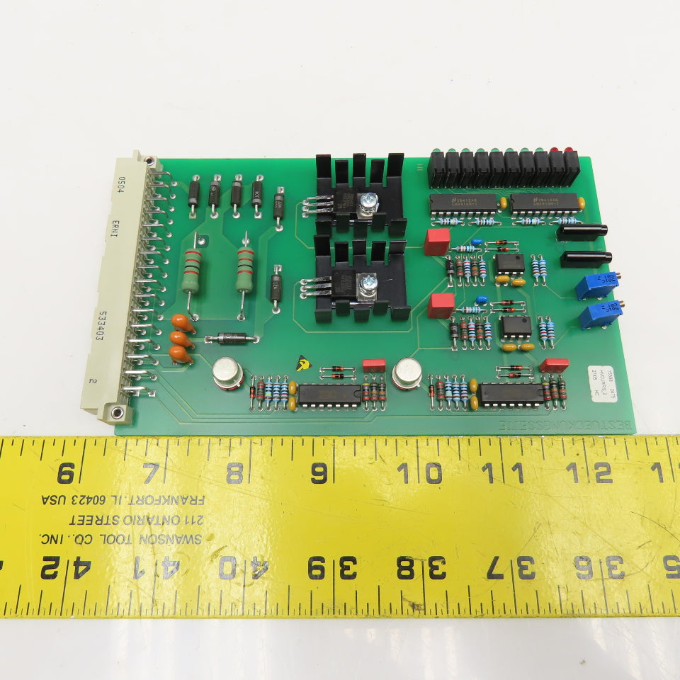 Bystronic HVCRRS 2 E0857-5-A PC Board Bystar 3015